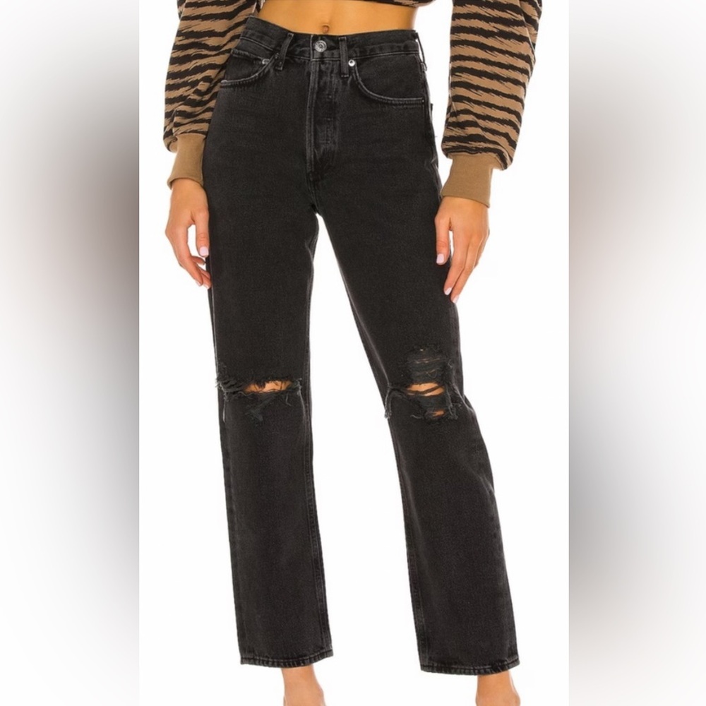 NWT REVOLVE size 27 AGOLDE black jeans